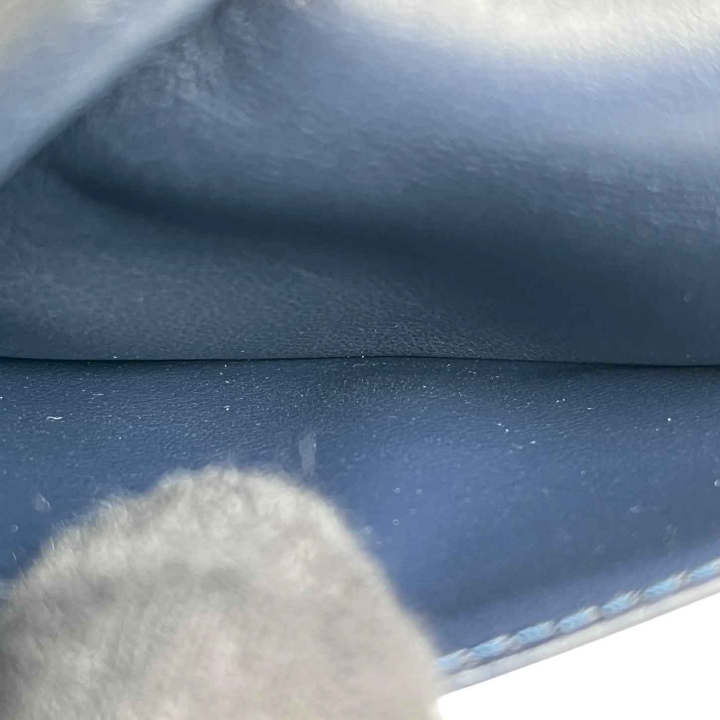 LOUIS VUITTON Portefeuille Lou Monogram Compact Wallet Bi-fold Wallet - Navy 