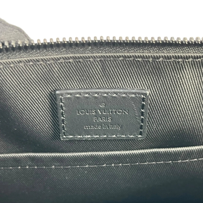 LOUIS VUITTON シティ キーポル モノグラム シール ショルダーバッグ - ブラック