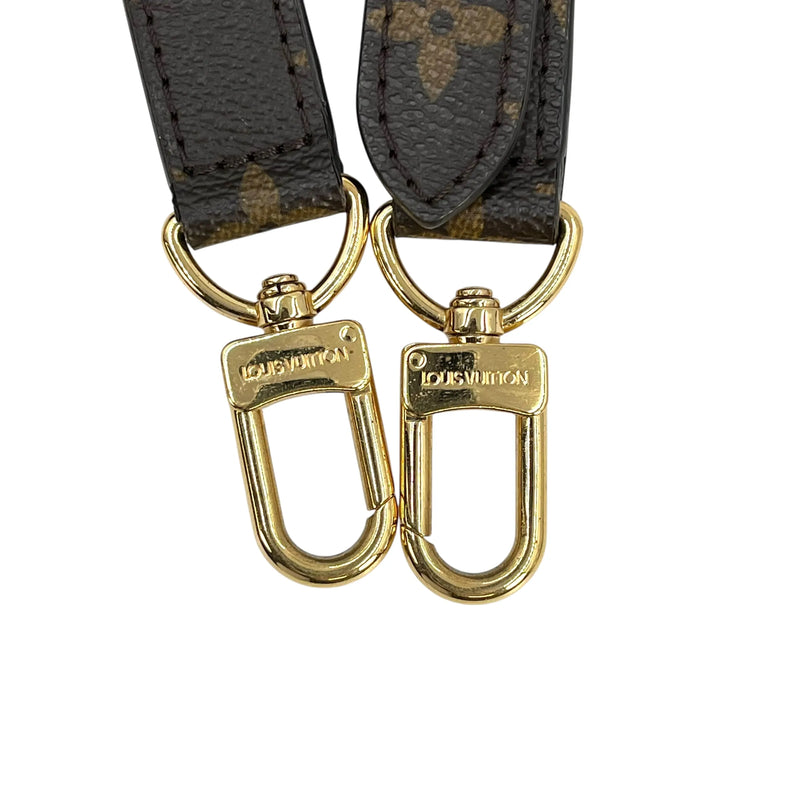 LOUIS VUITTON Monogram Canvas Shoulder Strap - Brown 