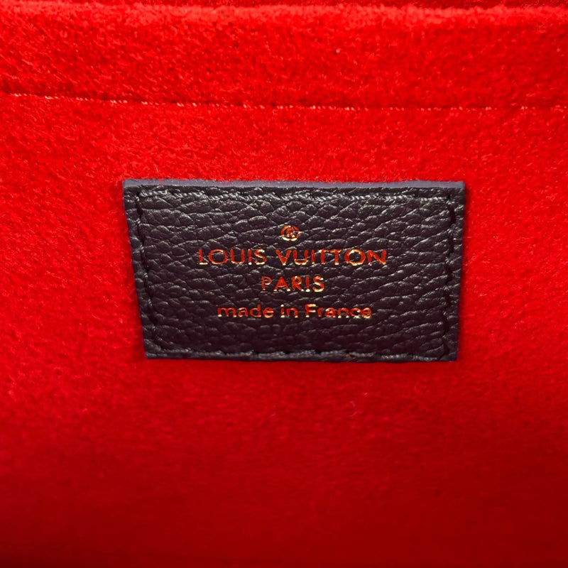 LOUIS VUITTON Saint-Sulpice PM Monogram Empreinte Shoulder Bag - Navy