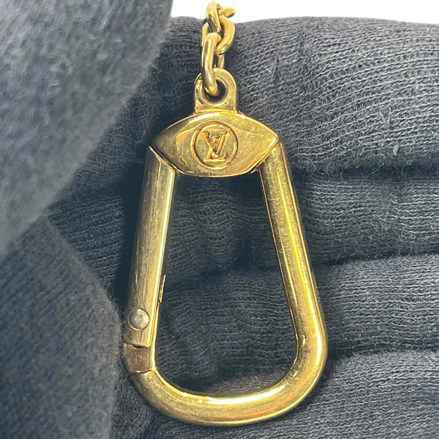 LOUIS VUITTON Monogram Pochette Cle Key Case/Coin Case - Brown 