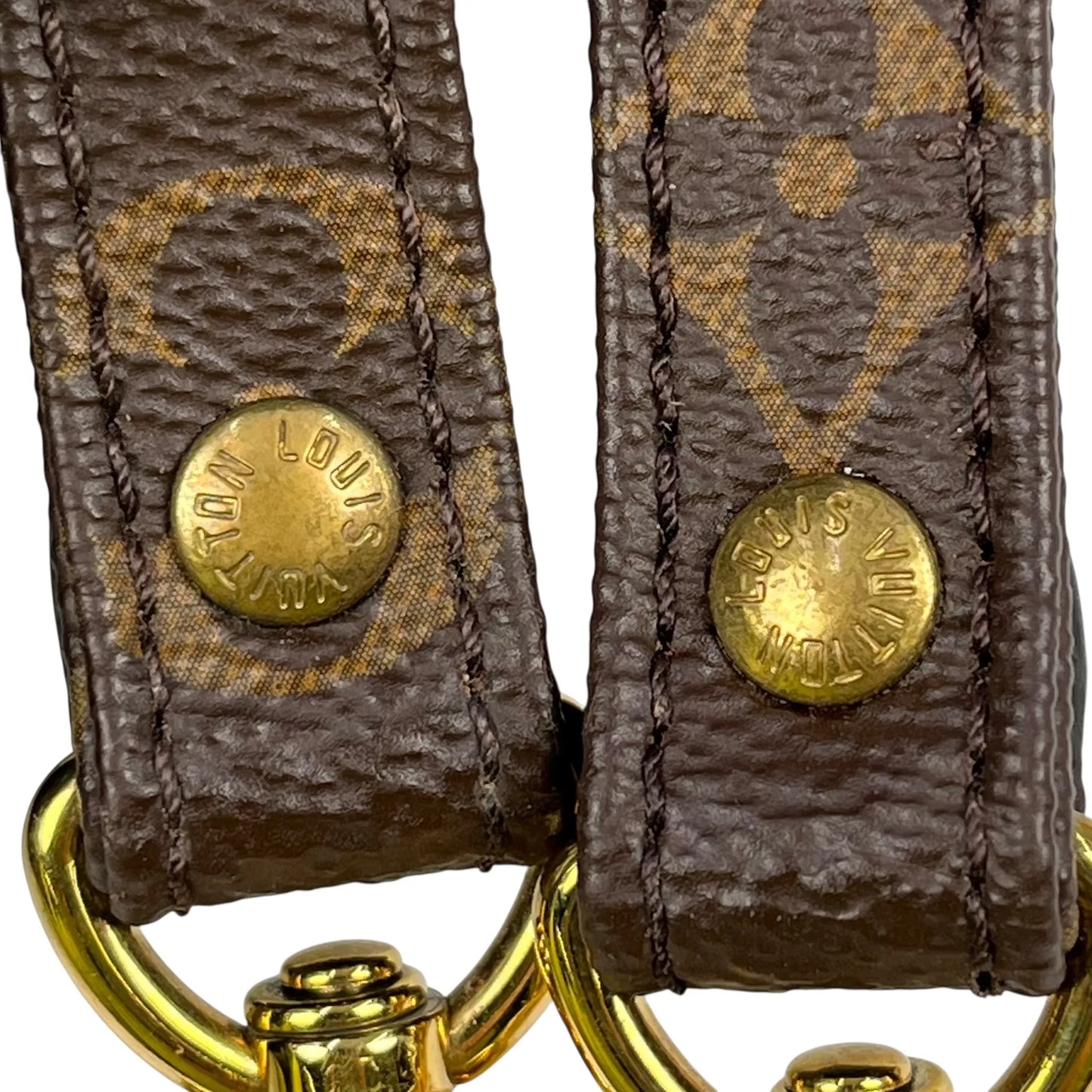 LOUIS VUITTON Monogram Shoulder Strap - Dark Brown