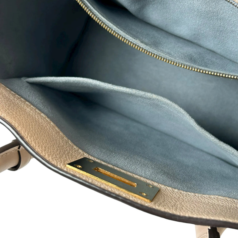 LOUIS VUITTON オンマイサイドPM モノグラムキャンバス ハンドバッグ ショルダーバッグ - ベージュ