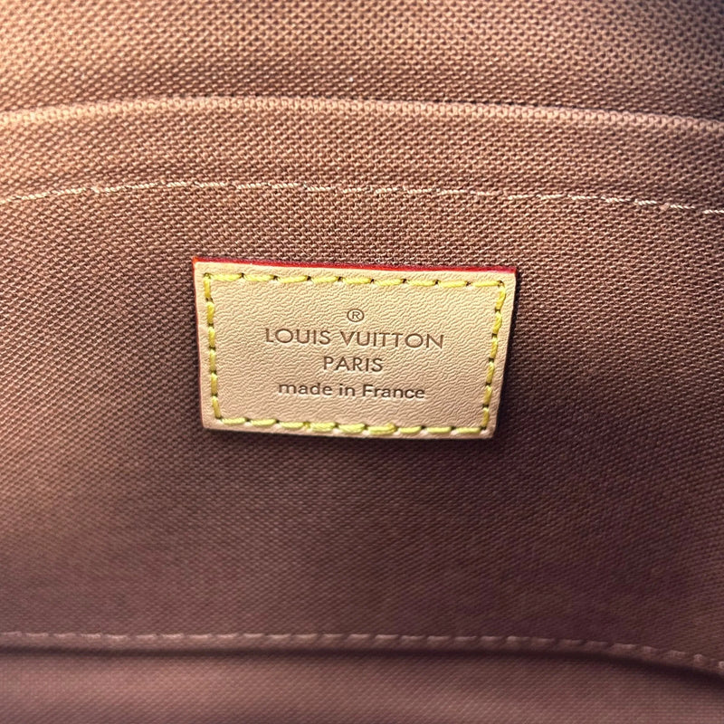 LOUIS VUITTON ミュルティ ポシェット アクセソワール モノグラムキャンバス ショルダーバッグ - ダークブラウン