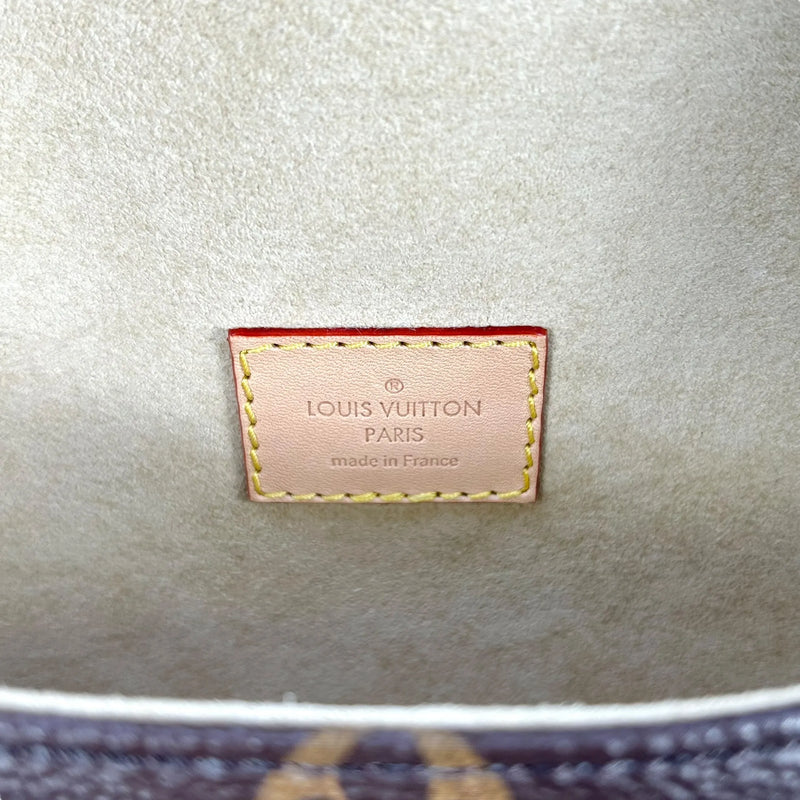 LOUIS VUITTON ソミュールBB モノグラム ハンドバッグ ショルダーバッグ - ダークブラウン