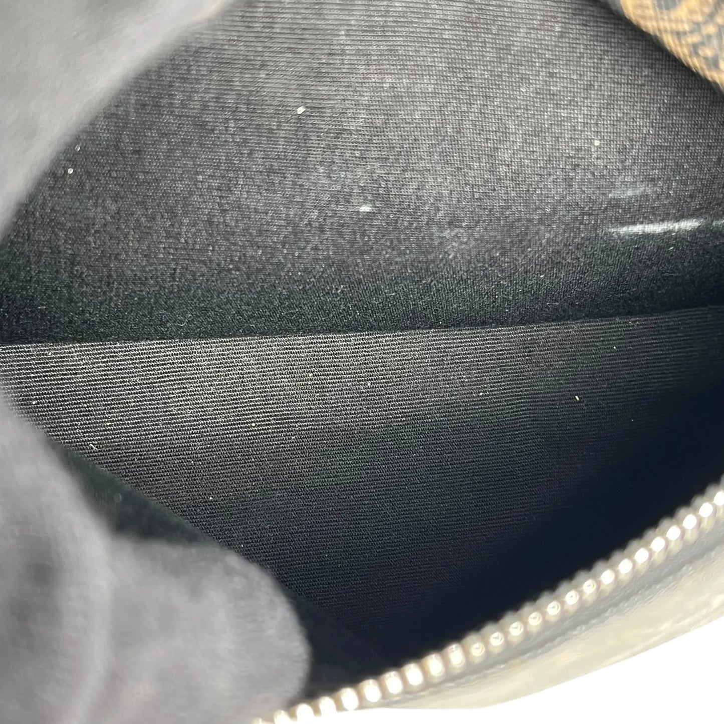 CELINE Triomphe Canvas Medium Backpack - Dark Brown 