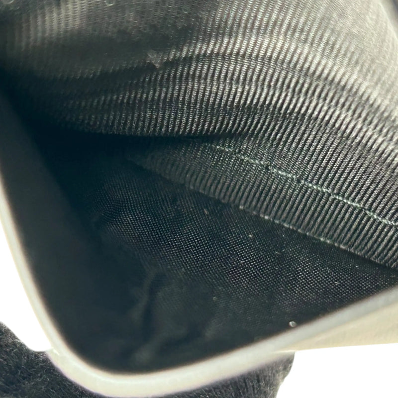 BOTTEGA VENETA Intrecciato Leather Bi-fold Long Wallet - Black 