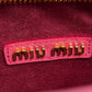 MiuMiu ワンダー マテラッセレザー ハンドバッグ ショルダーバッグ - ピンク