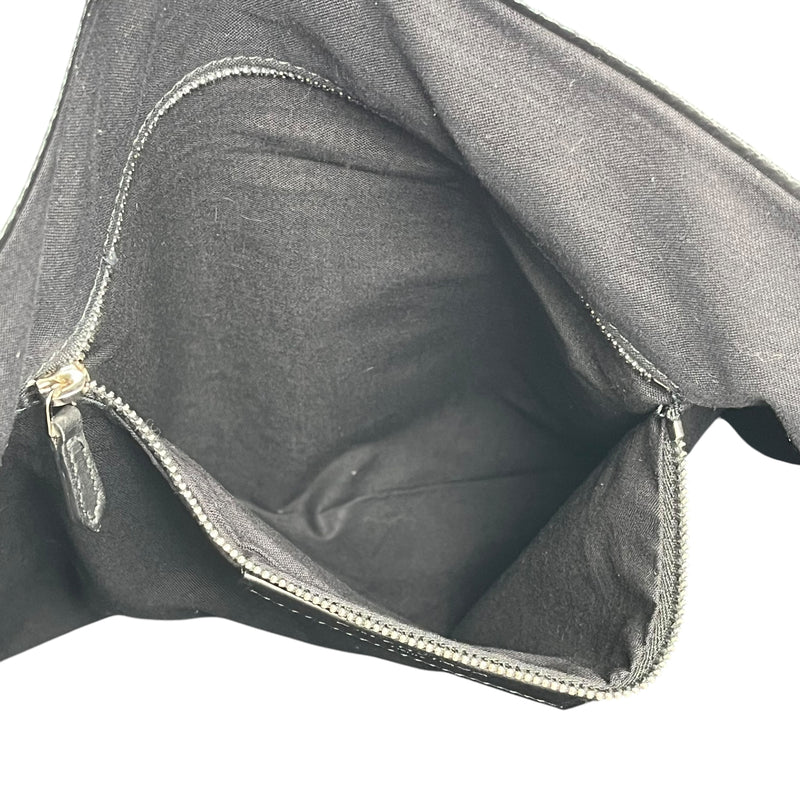 BALENCIAGA Canvas Navy Tote Bag - Cream x Black 