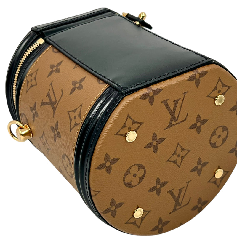 Louis Vuitton モノグラム キャンバス リバース カンヌ ハンドバッグ - ブラウン