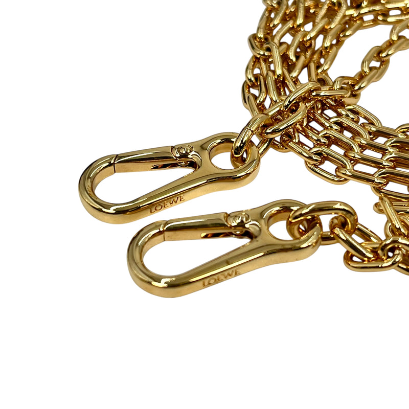 LOEWE Amazona Nano Mini Shoulder Bag - Brown and Red 