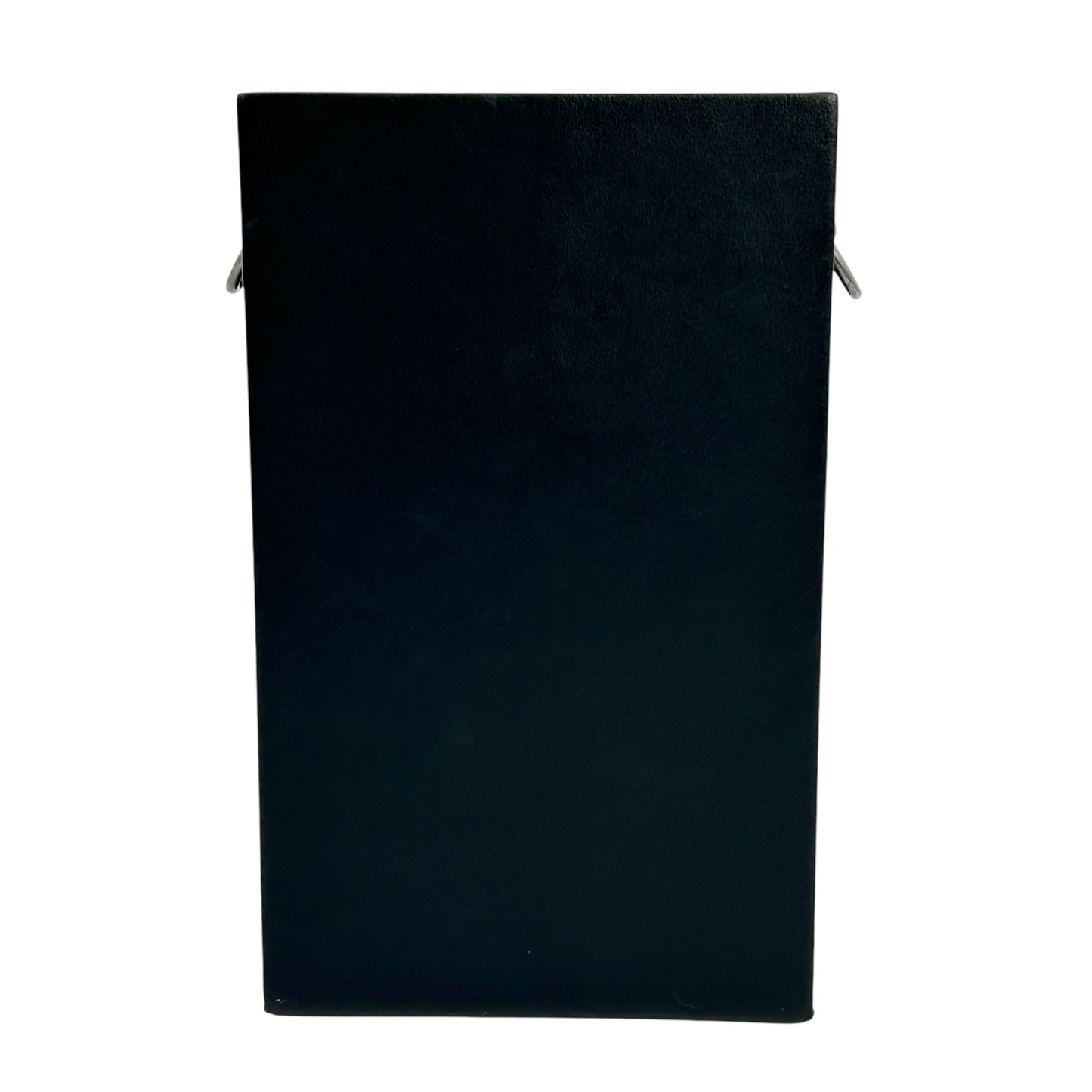 FENDI レザー ボックス ブラック ショルダーバッグ - ブラック