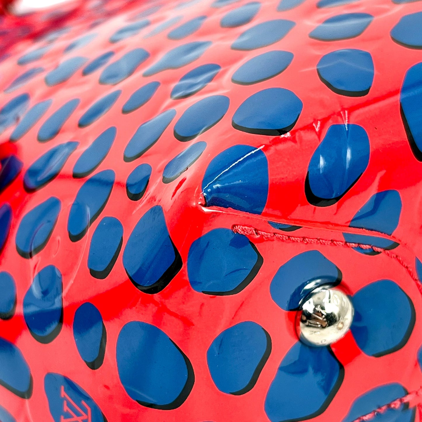 Louis Vuitton ジャングル ドット トップハンドルバッグ - レッド