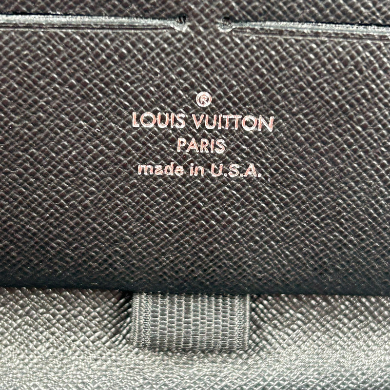 Louis Vuitton ダミエ ジッピー オーガナイザー 長財布 - ブラック × グレー