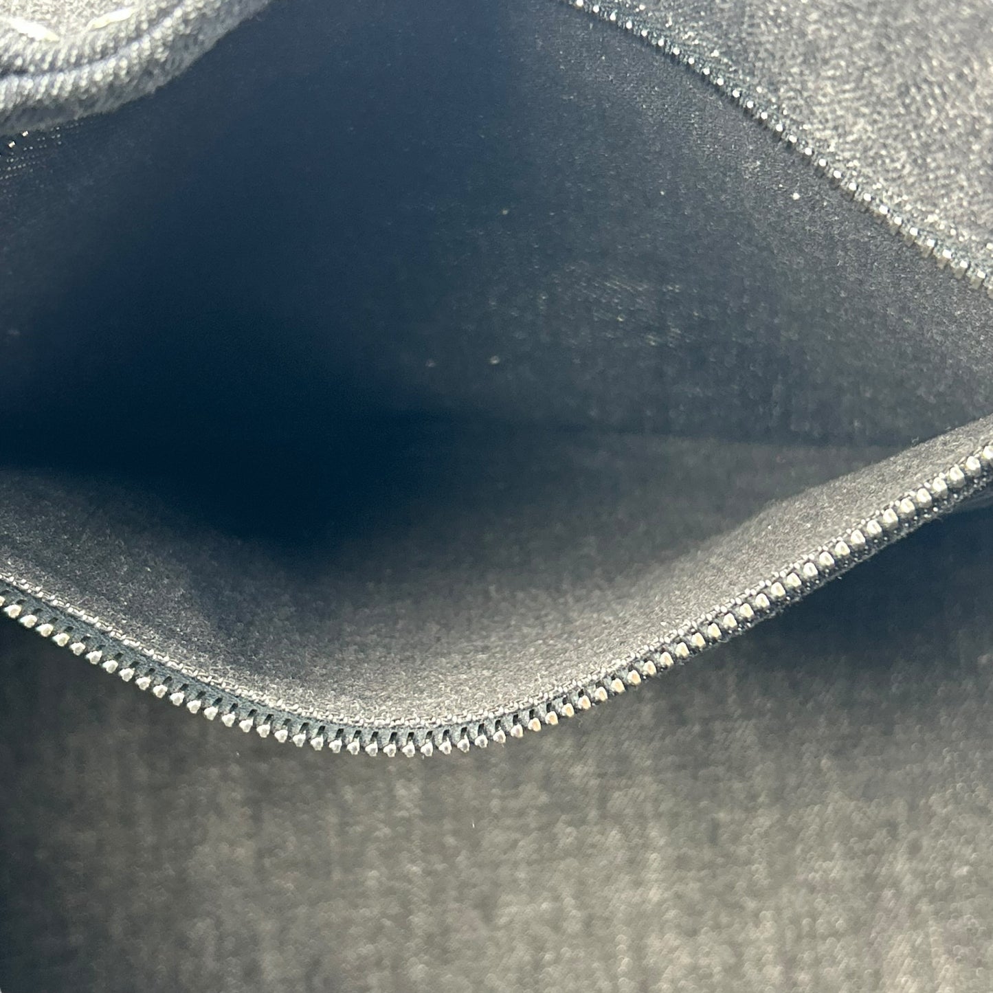 PRADA Canapa Rhinestone Handbag - Charcoal Grey 