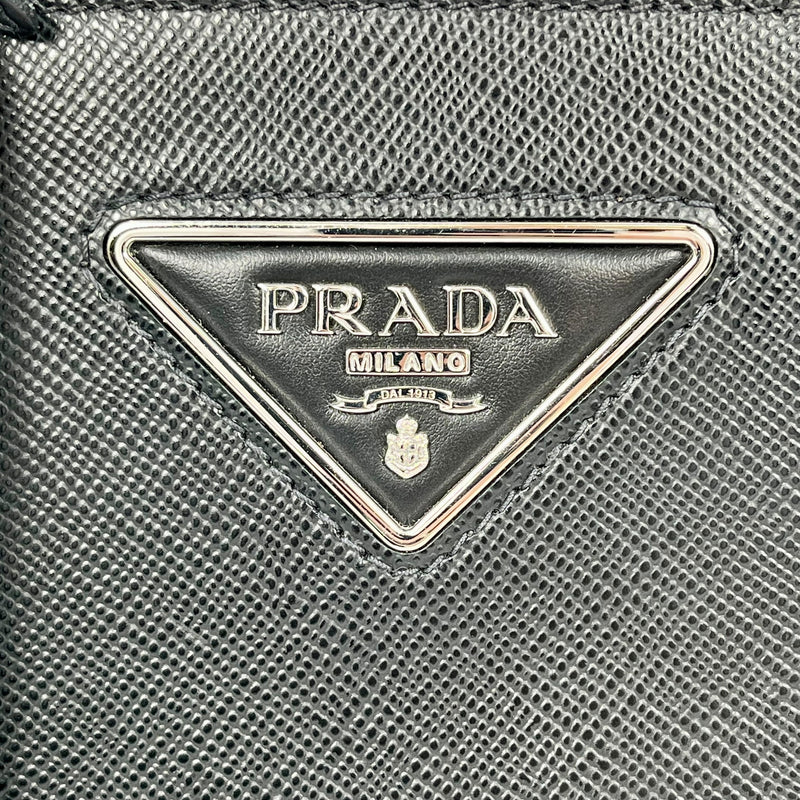 PRADA Saffiano Leather Handbag - Black 