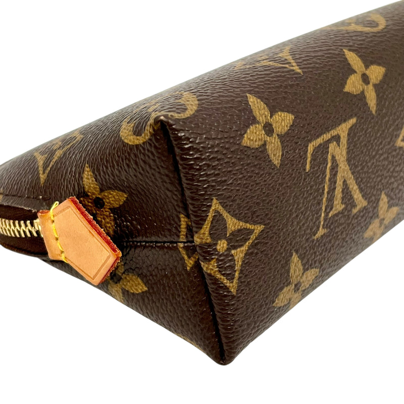 Louis Vuitton Monogram Canvas Cosmetic PM Pouch - Brown 