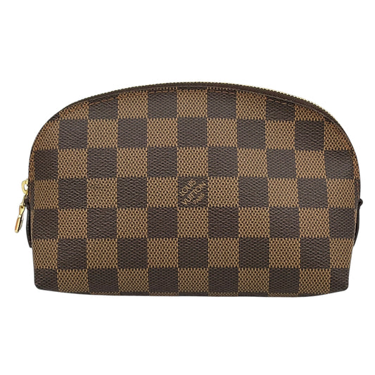 Louis Vuitton ダミエ ポシェット コスメティック PM ポシェット - ダークブラウン