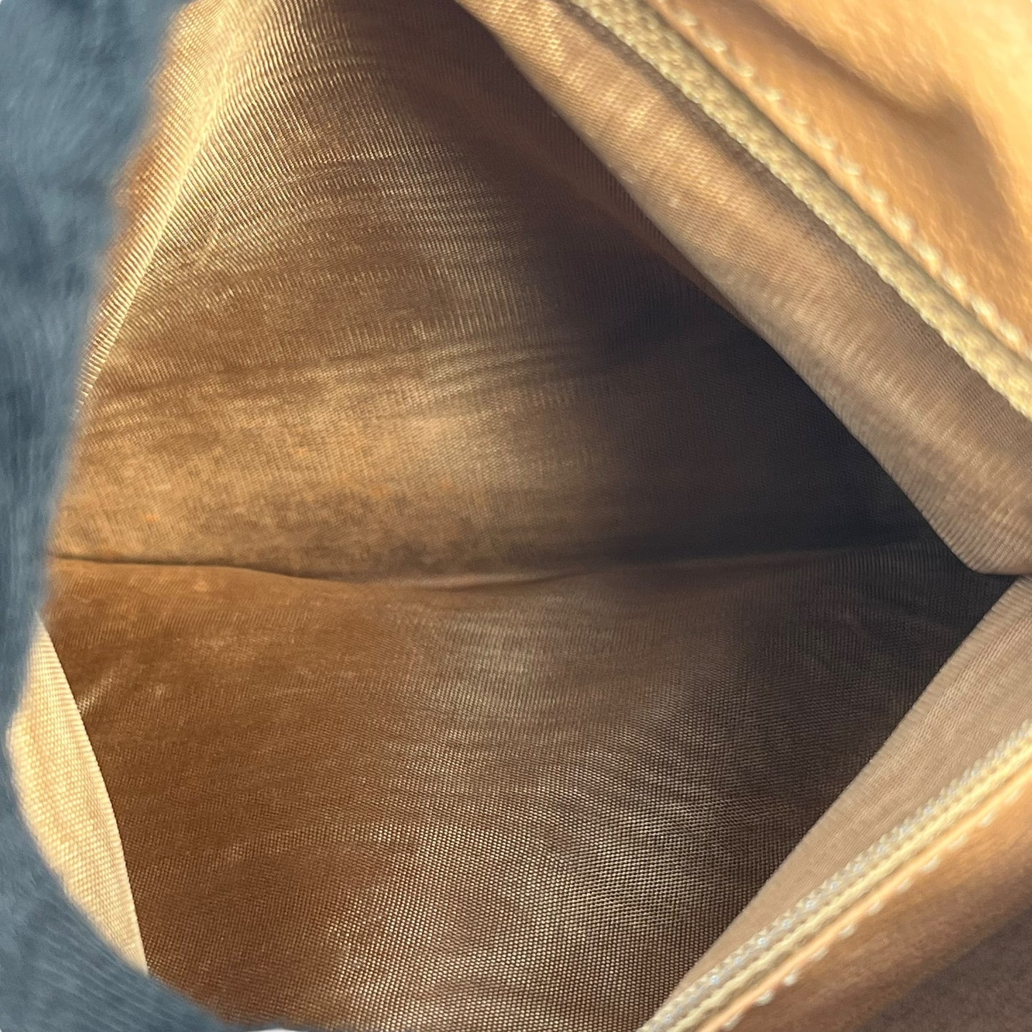 CELINE Macadam Boston Canvas Handbag - Brown 