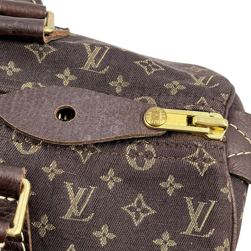 Louis Vuitton Mini Run Speedy 30 Handbag - Dark Brown 