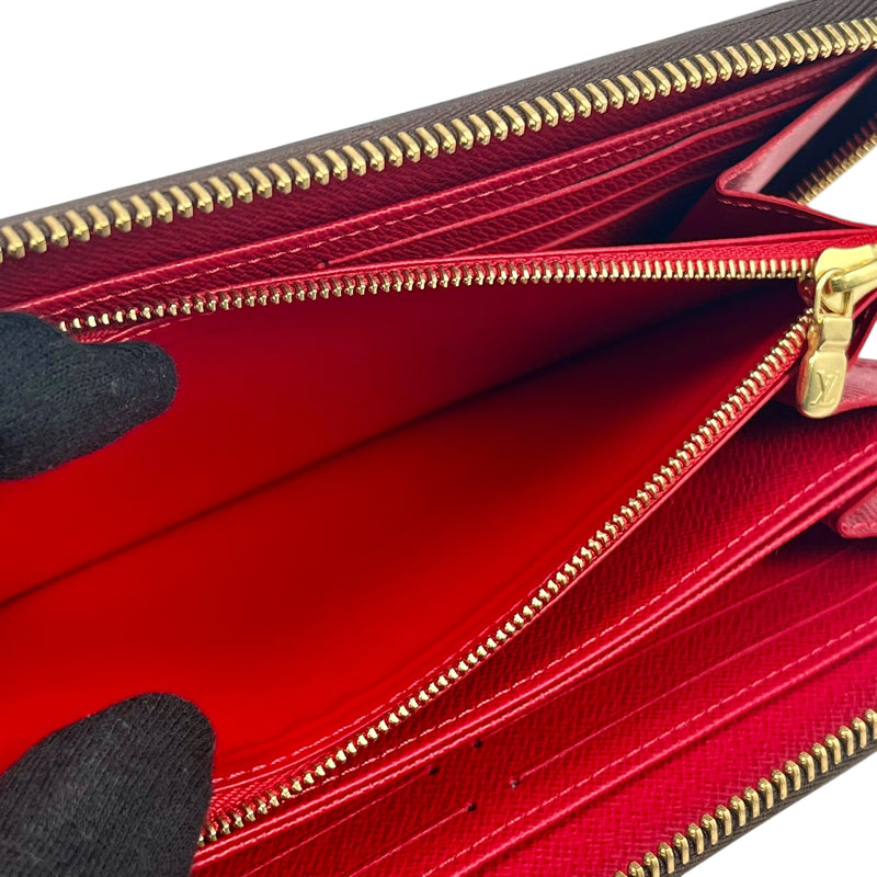 Louis Vuitton モノグラム キャンバス ワールドツアー ジッピー 長財布 ロングウォレット - ブラウン