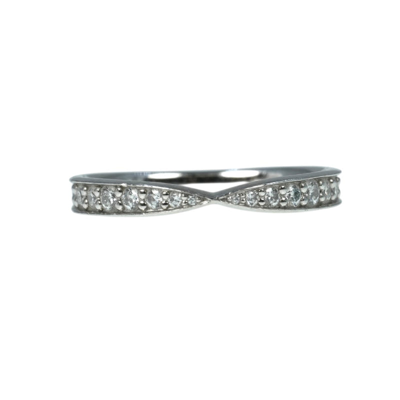 Tiffany &amp; Co. Harmony Half Diamond Ring Jewelry - Pt950 