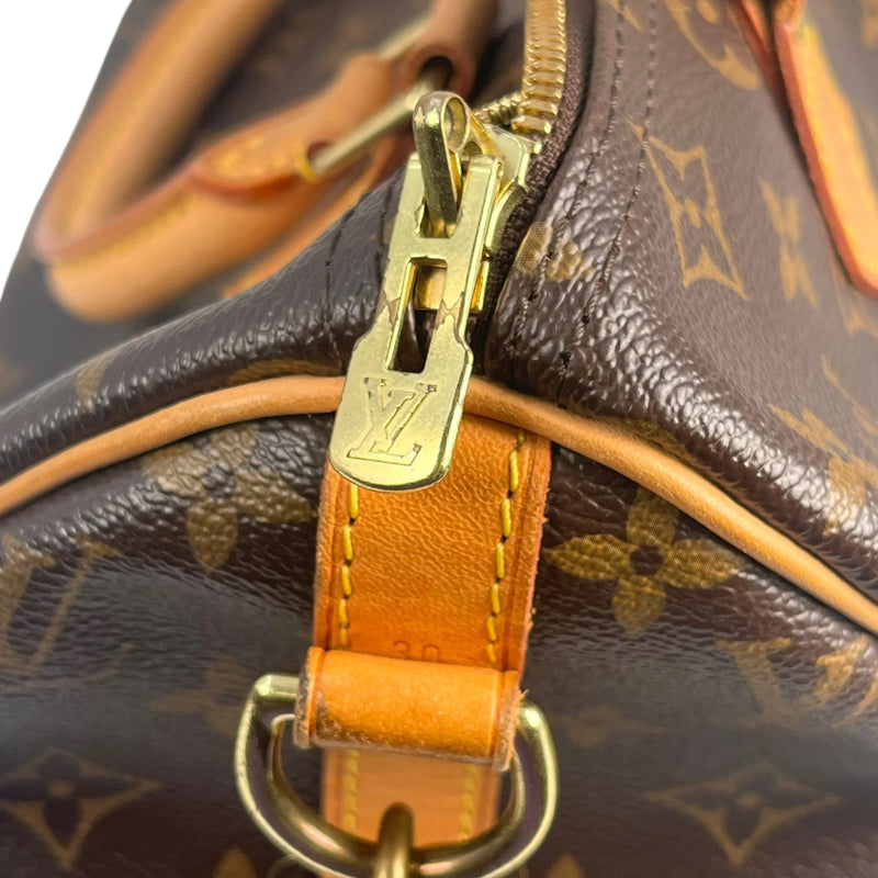 Louis Vuitton モノグラムキャンバス スピーディ 30 バンドリエール ハンドバッグ ショッピング - ブラウン