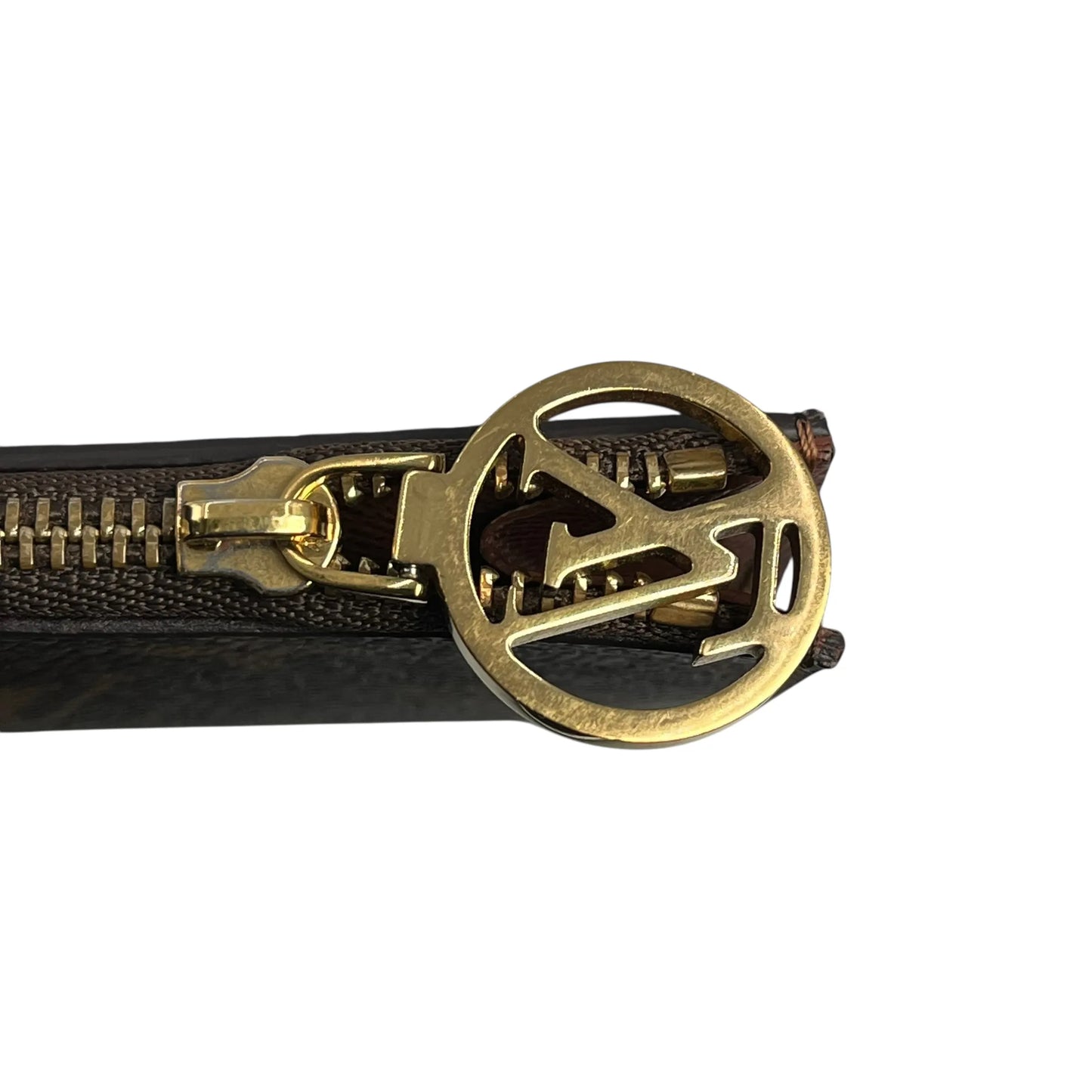 Louis Vuitton Monogram Canvas Porte Carte Romy Card Case - Brown 