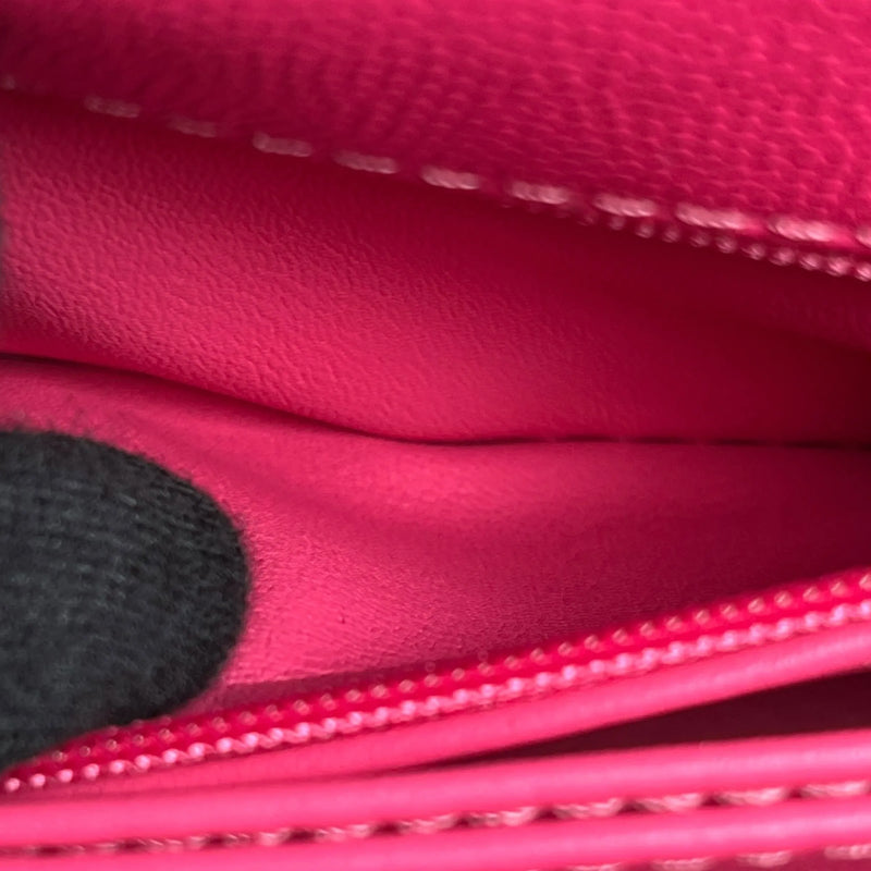 CHANEL ココ ハンドル 19XXS キャビアスキン ハンドバッグ - ピンク