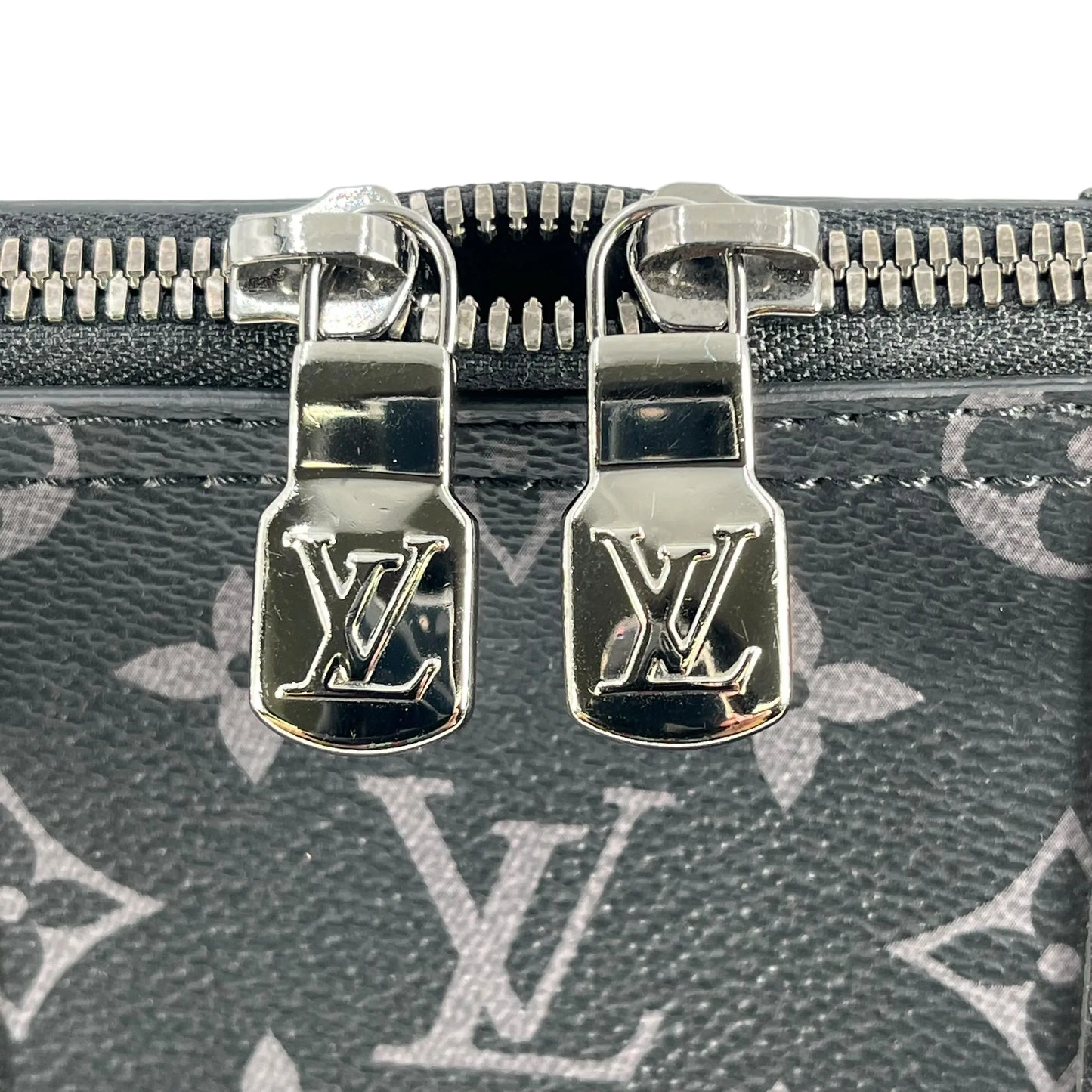 Louis Vuitton Monogram Eclipse City Keepall Bandouliere Shoulder Bag - Black and Grey 