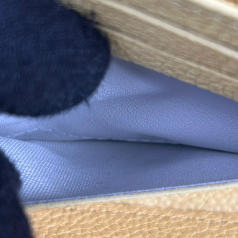 Louis Vuitton Monogram Empreinte Zippy Long Wallet - Pink 