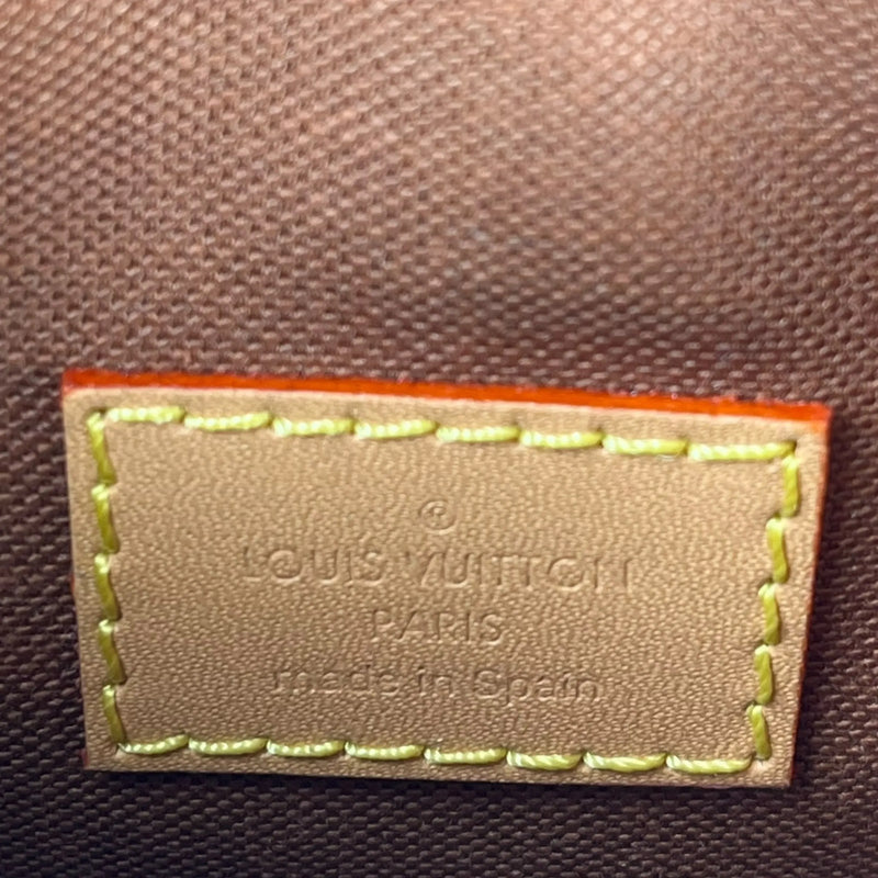 Louis Vuitton モノグラム キャンバス フォールド ミー ポーチ フォンケース ショルダーバッグ - ブラウン