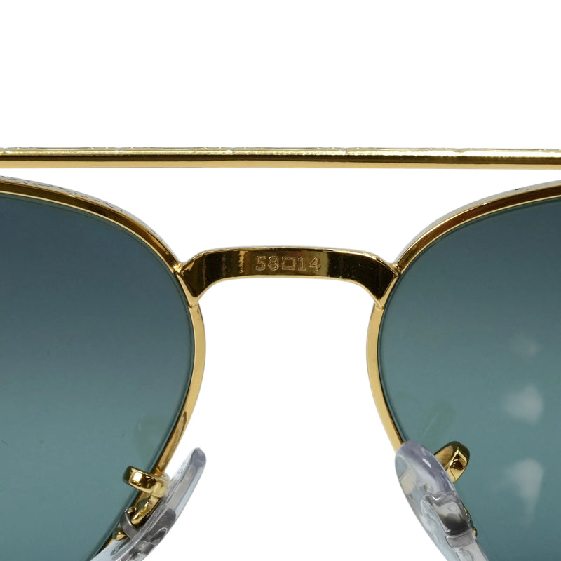 Ray-Ban Gold Frame Sunglasses - Gold - 34030 