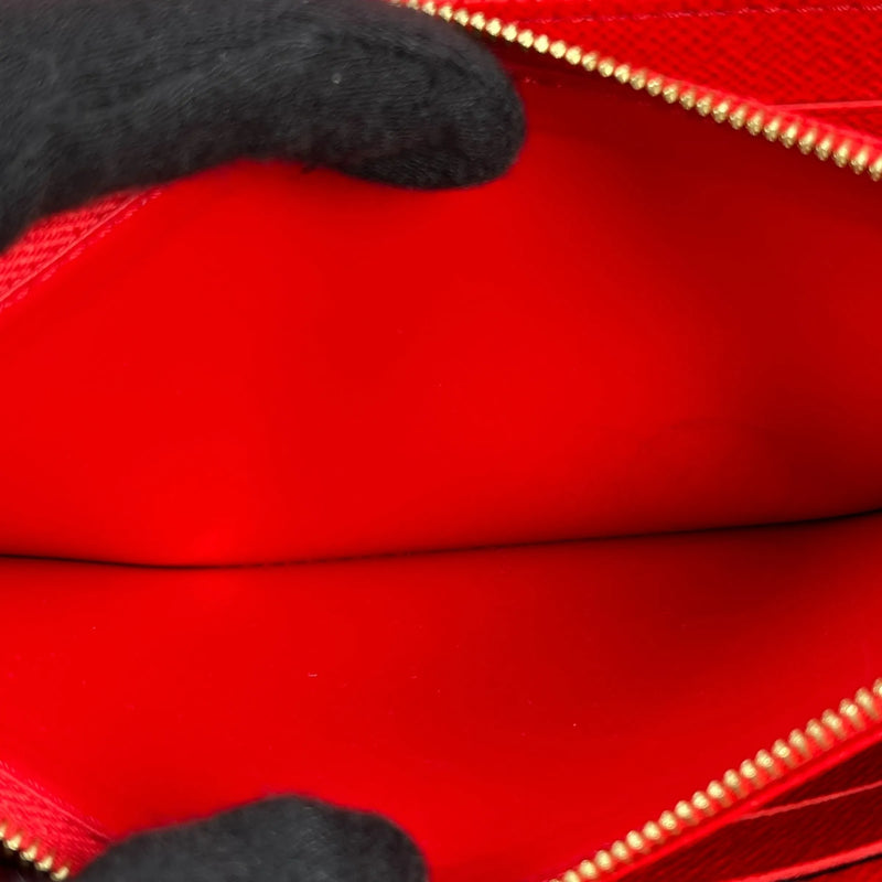 Louis Vuitton モノグラム キャンバス ポルトフォイユ サラ 長財布 ロングウォレット - ブラウン × レッド - 35056