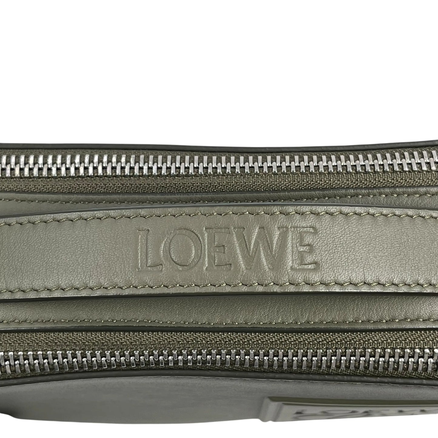 LOEWE Mini Camera Cross Body Bag Shoulder Bag - Khaki 