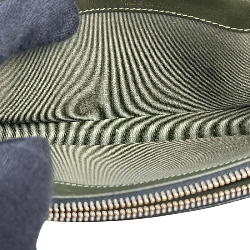 CHANEL Caviarskin Boy Double Zip Around Chain Wallet - Black 