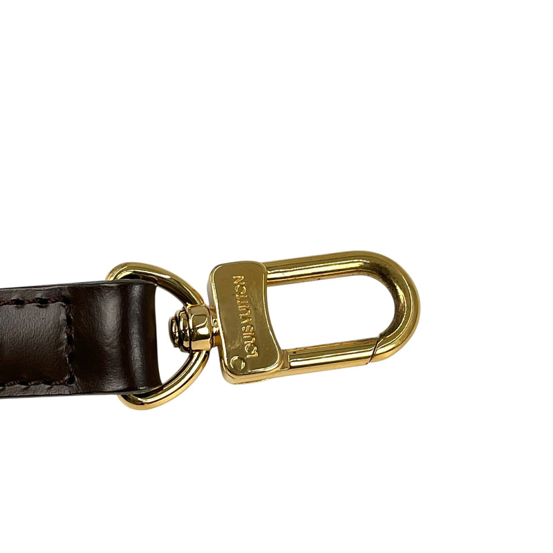 LOUIS VUITTON Leather Shoulder Strap - Dark Brown - 34941 