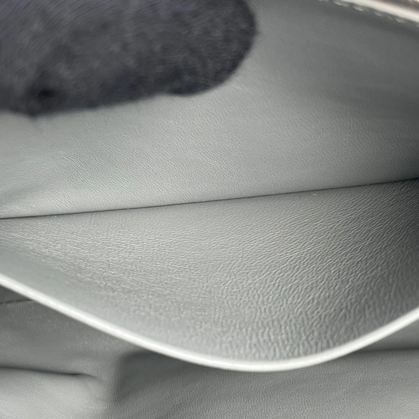 BALENCIAGA Mary Kate Leather Shoulder Bag - Silver 