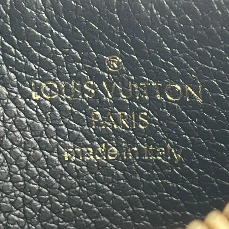 LOUIS VUITTON ポルト カルト モノグラム アンプラント コインケース カードケース - ブラック