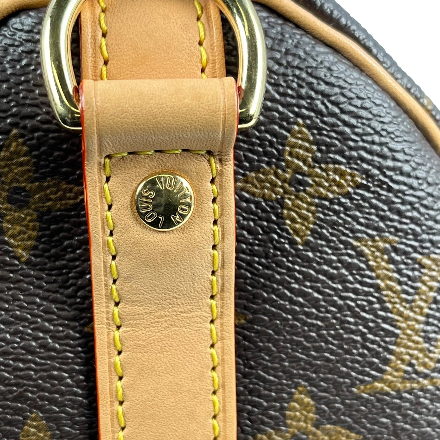 LOUIS VUITTON スピーディ バンドリエール 25 モノグラム ハンドバッグ - ブラウン