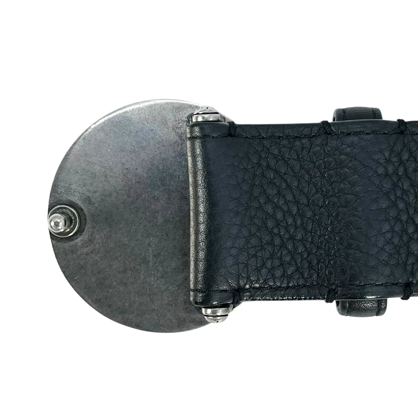 LOUIS VUITTON LV イニシャル リバーシブル ベルト - ブラック