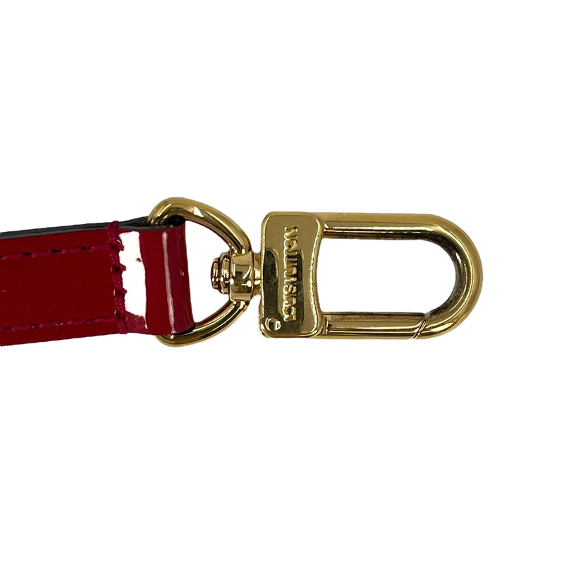 LOUIS VUITTON Vernis Shoulder Strap - Red 