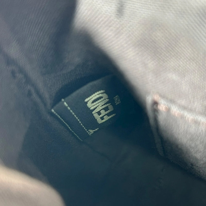 FENDI Back to School Calfskin Backpack - Black 