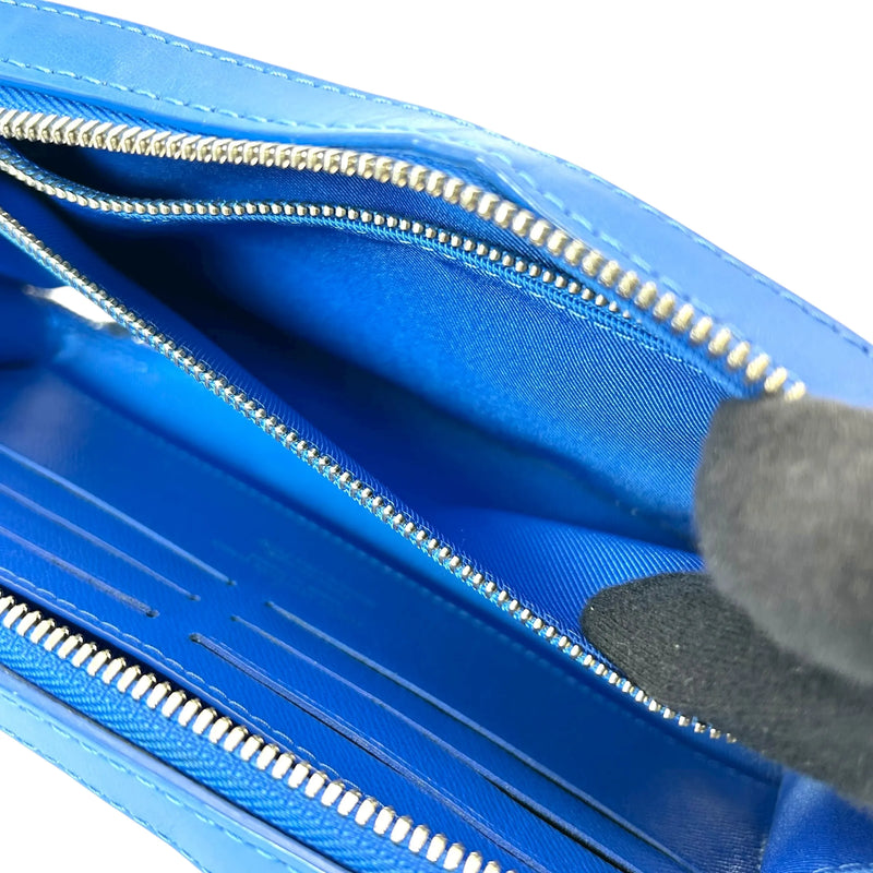 LOUIS VUITTON Soft Trunk Monogram LV Clouds Shoulder Bag - Blue 