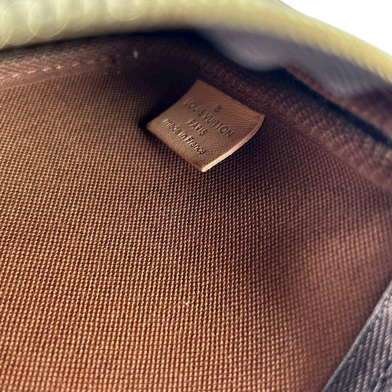 LOUIS VUITTON ミュルティ ポシェット アクセソワール モノグラムキャンバス ショルダーバッグ - ダークブラウン