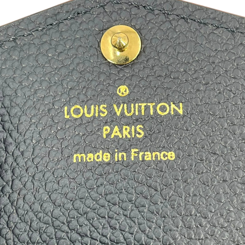 LOUIS VUITTON Pochette Clé Monogram Empreinte Key Case - Navy 