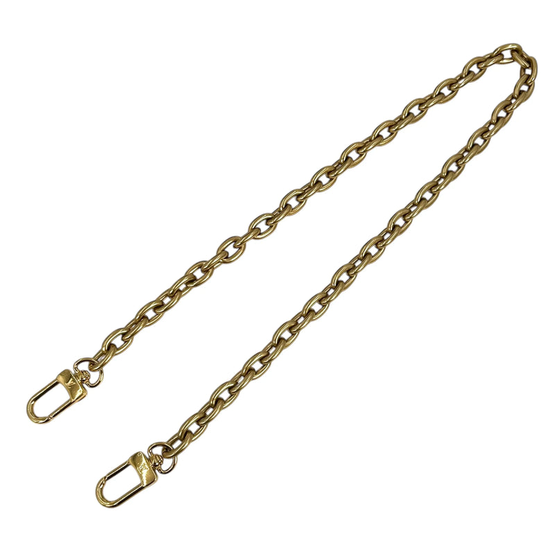 LOUIS VUITTON モノグラム リバース ノエ パース LVチャーム チェーンショルダーバッグ - ブラウン