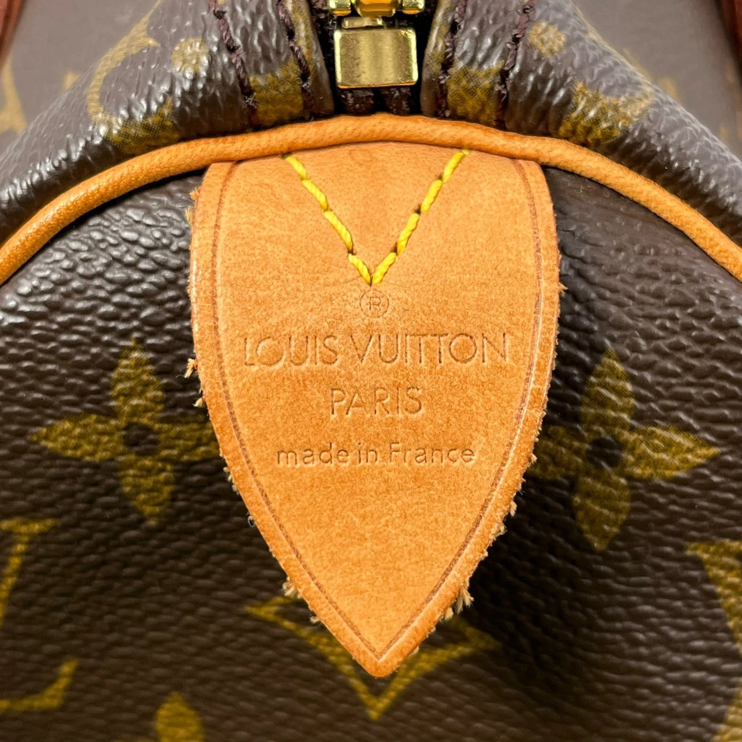 Louis Vuitton スピーディ25 モノグラム キャンバス ハンドバッグ - ブラウン