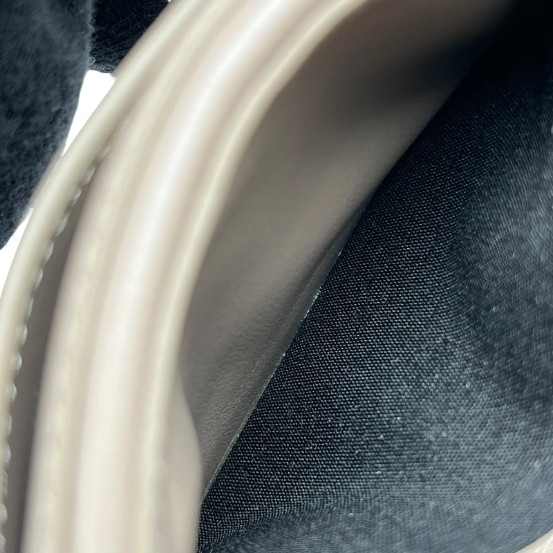 CELINE Small Strap Wallet in Calfskin, Bifold Compact Wallet - Gray 