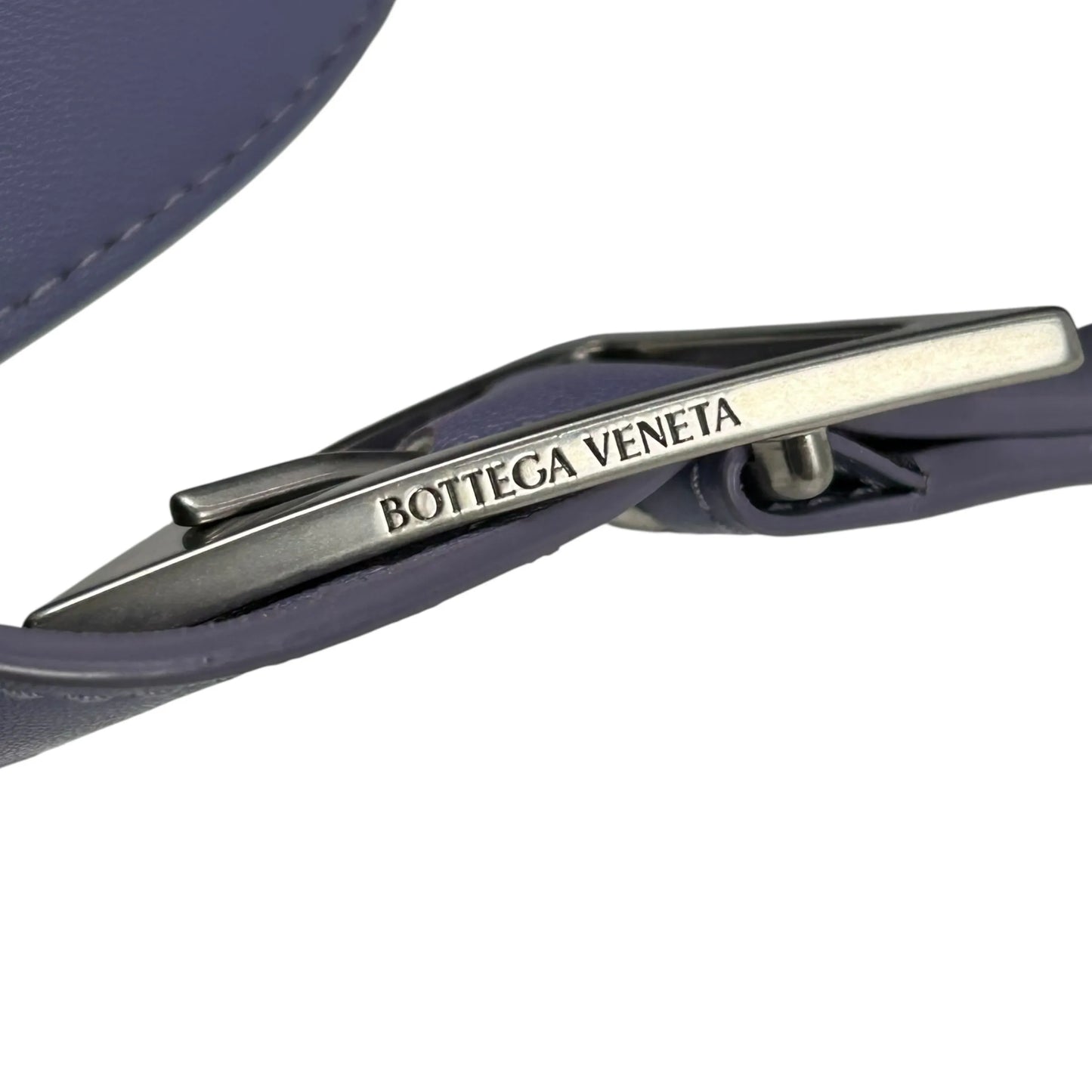 BOTTEGA VENETA Padded Cassette Bag Lambskin Shoulder Bag - Purple 